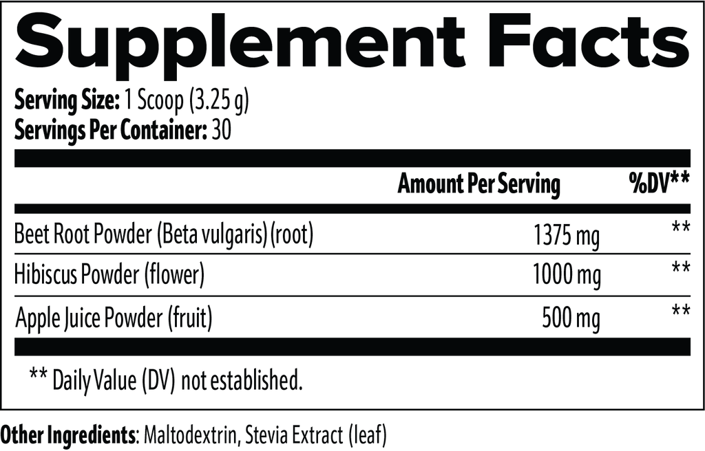 Muscle Faktor Beet Root Powder Blend — Nitric Oxide Support