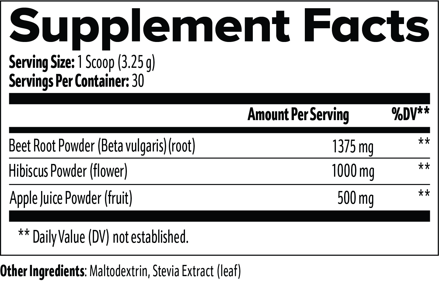 Muscle Faktor Beet Root Powder Blend — Nitric Oxide Support