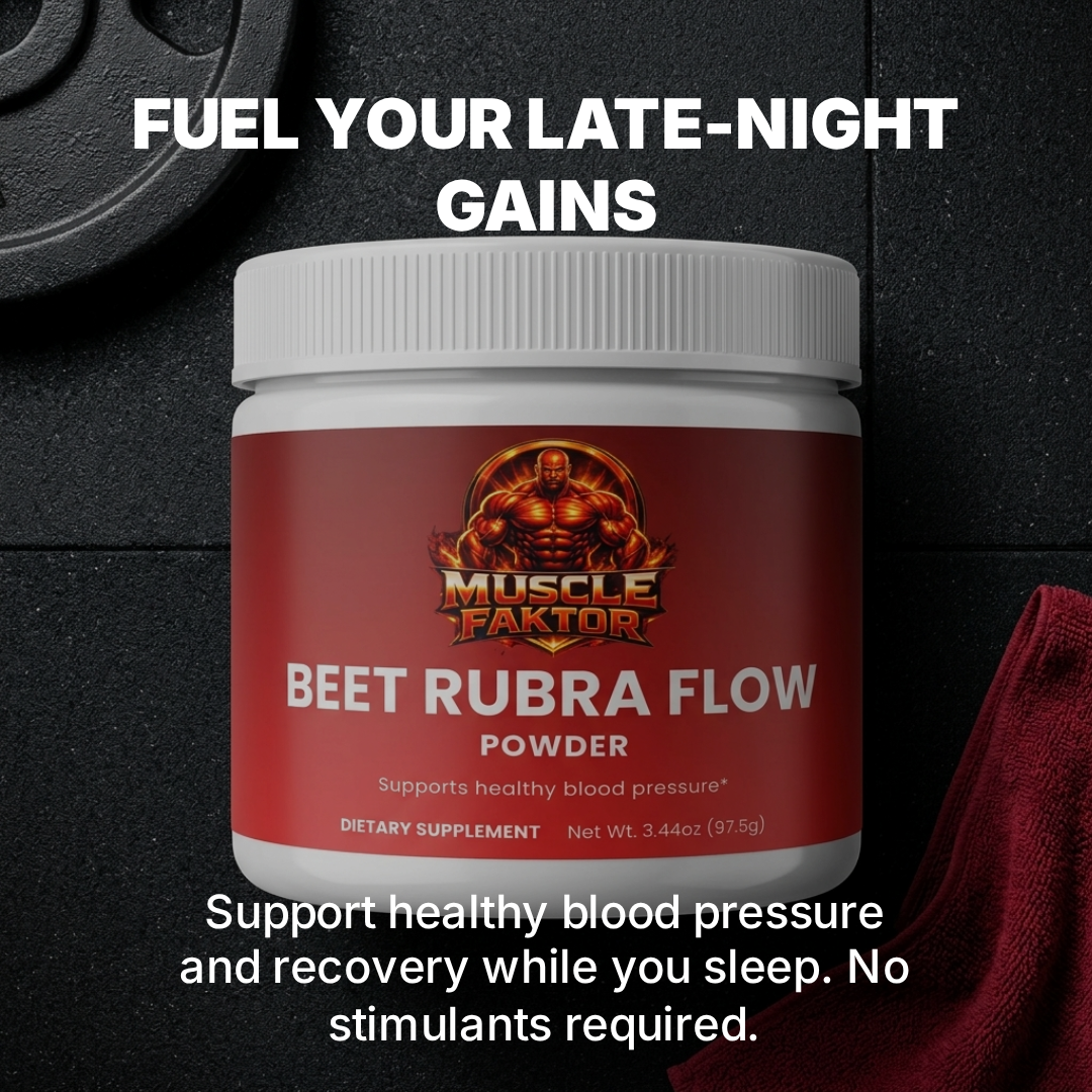 Muscle Faktor Beet Root Powder Blend — Nitric Oxide Support