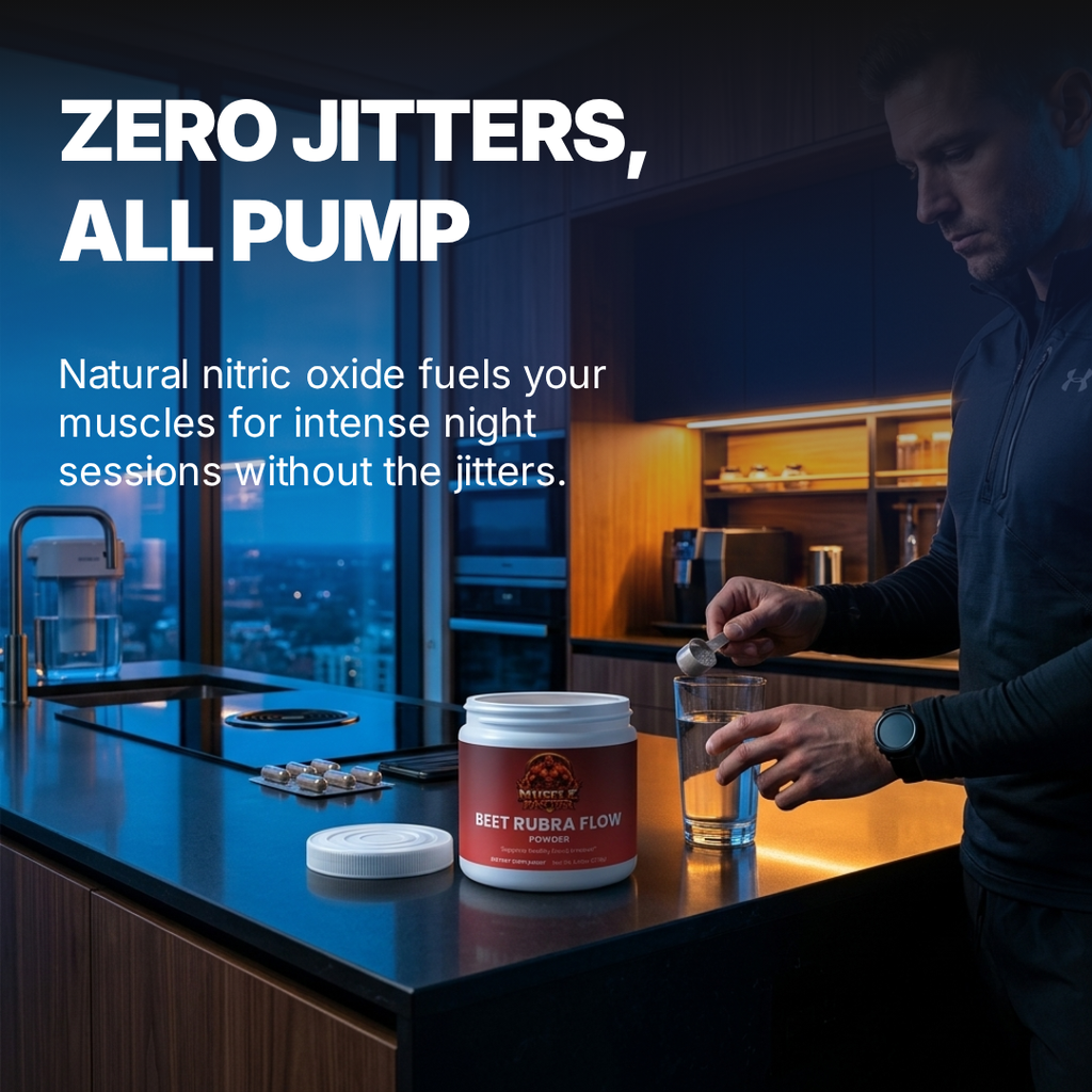 Muscle Faktor Beet Root Powder Blend — Nitric Oxide Support