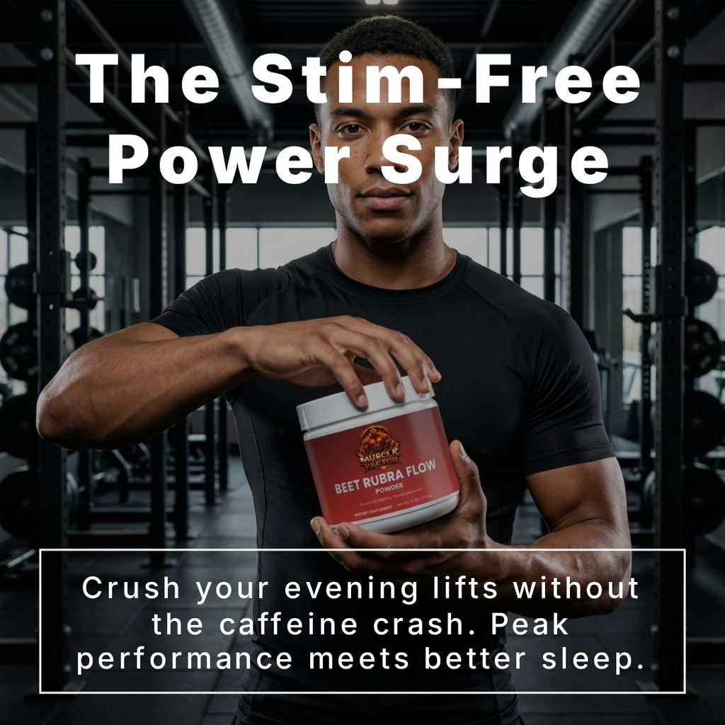 Muscle Faktor Beet Root Powder Blend — Nitric Oxide Support