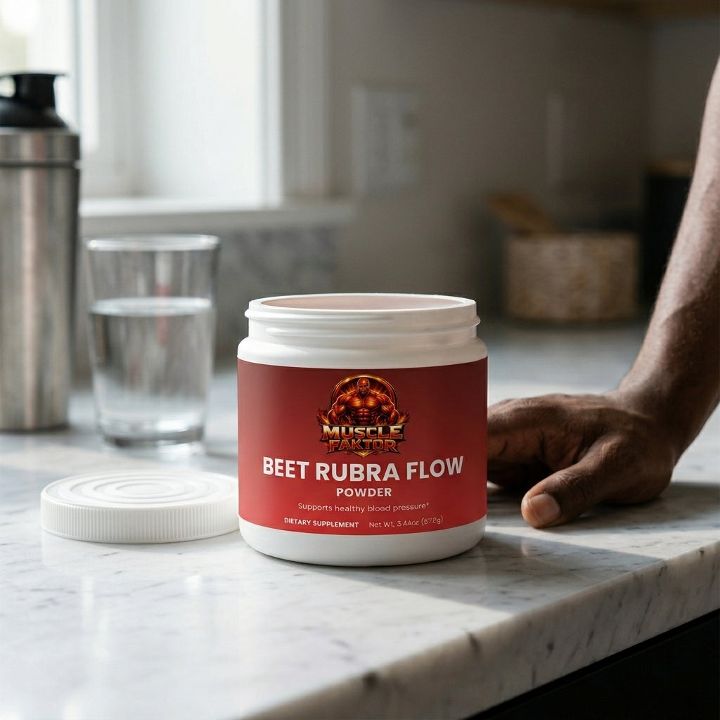 Muscle Faktor Beet Root Powder Blend — Nitric Oxide Support