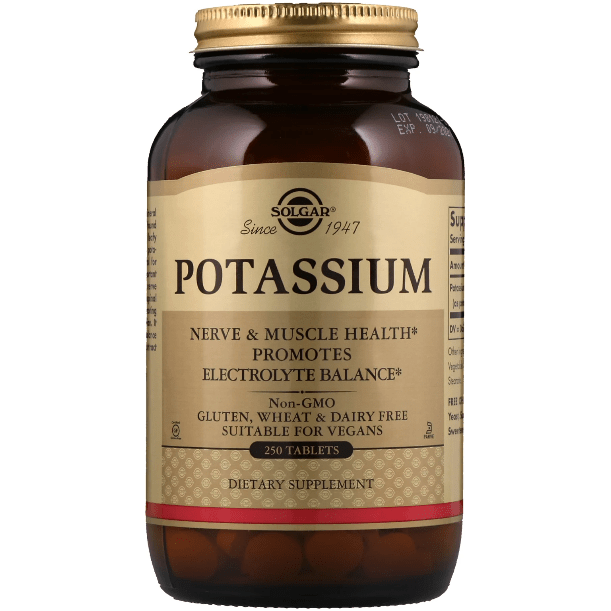Solgar Potassium 250 Tablets