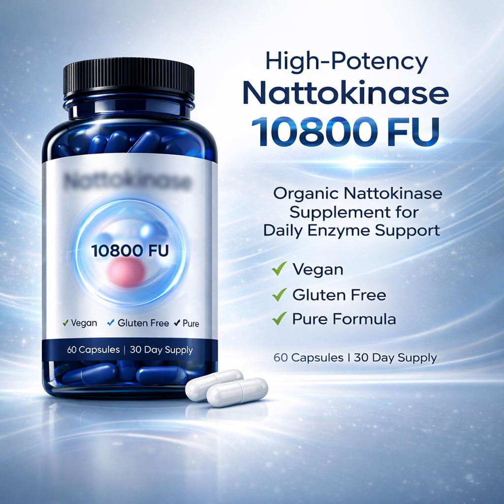 Nattokinase Capsules, 60 Count