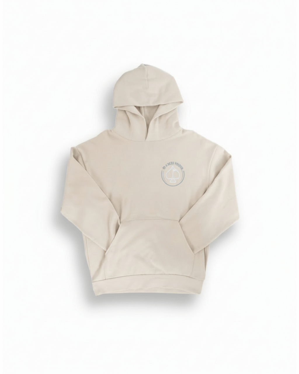 Be A Good Person X Pins and Aces Relax Hood Hoodie - Cream