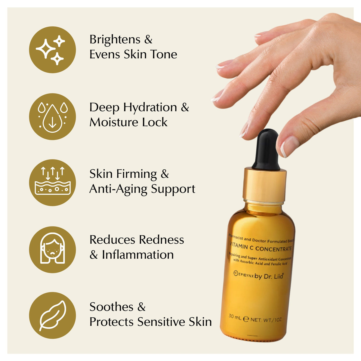 Vitamin C Serum for Sensitive, Mature Skin
