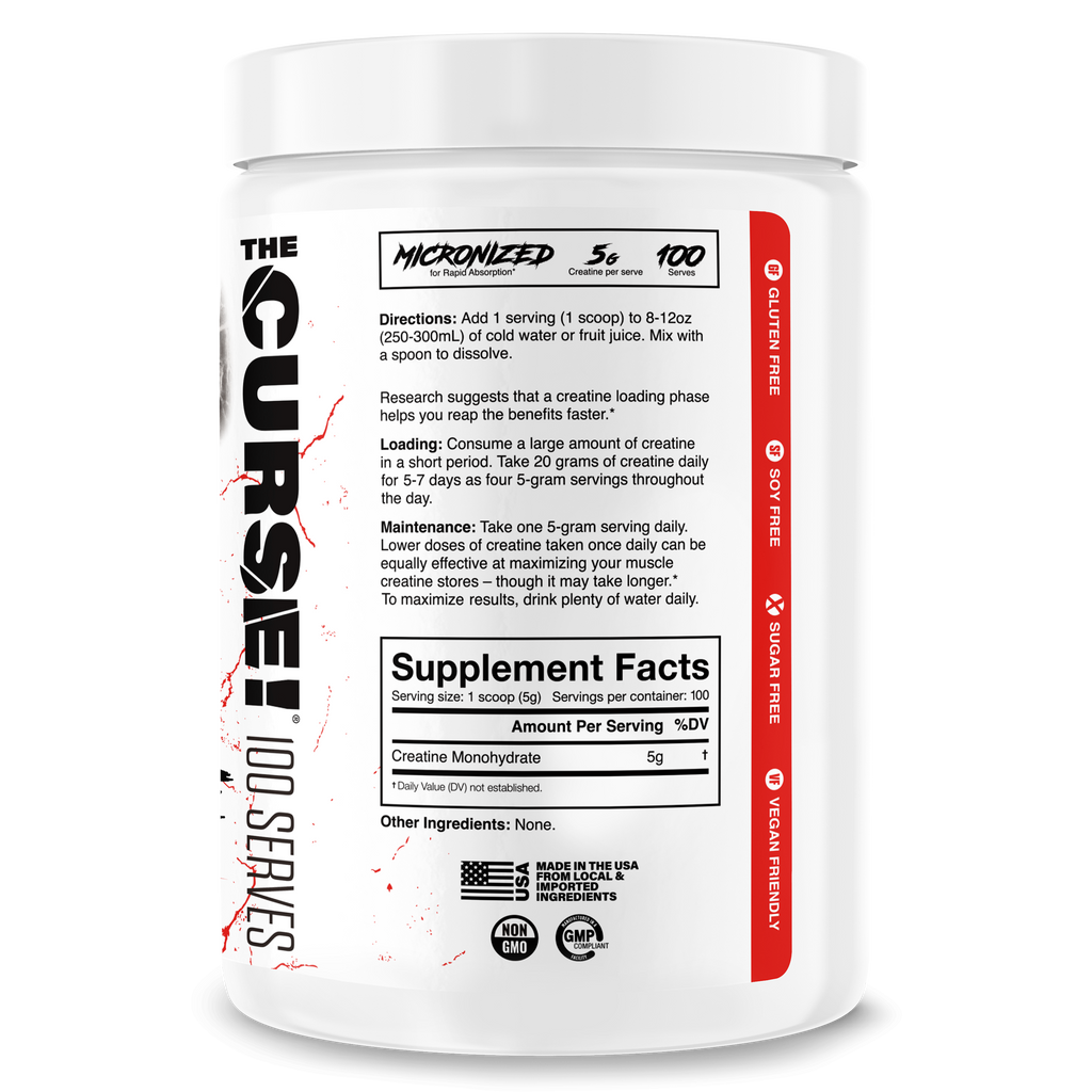 The Curse! Creatine Monohydrate