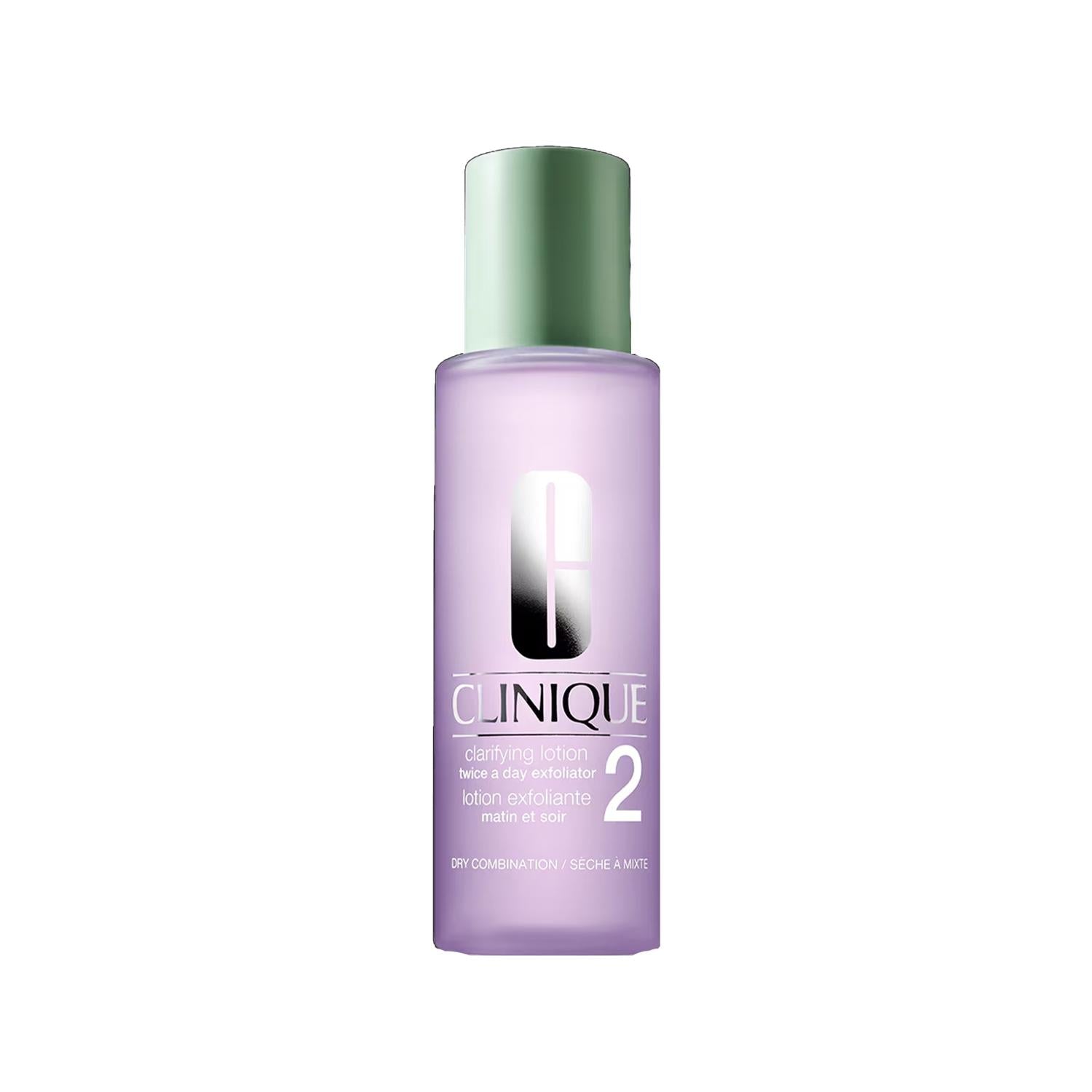 Clinique Clarifying Lotion Toner 2, 400ml - Gentle Skincare for Normal to Combination Skin