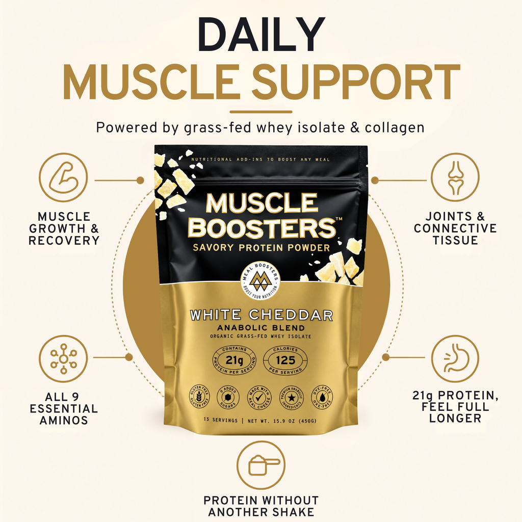 Muscle Boosters White Cheddar - Anabolic Blend