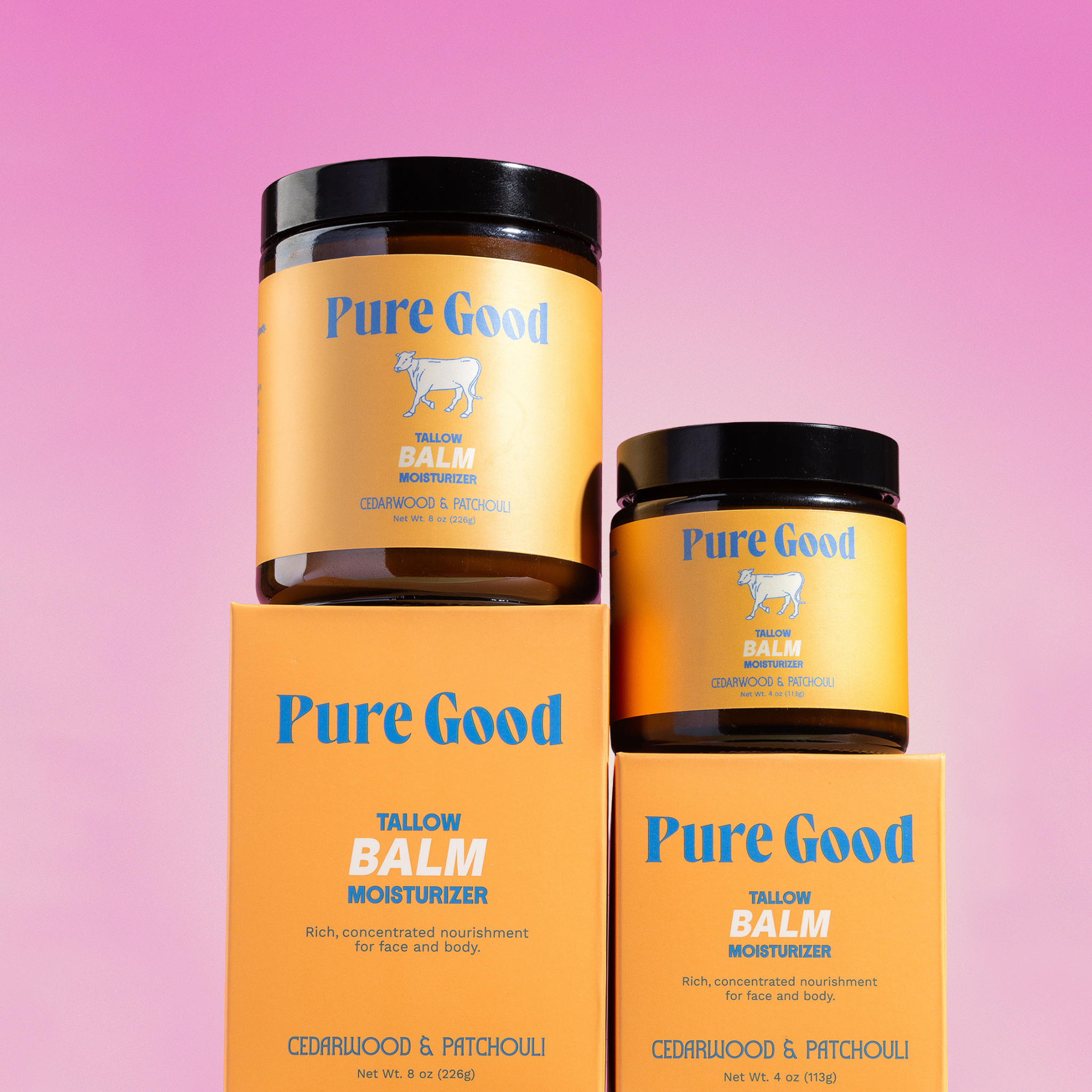Cedarwood & Patchouli - Tallow Balm Moisturizer