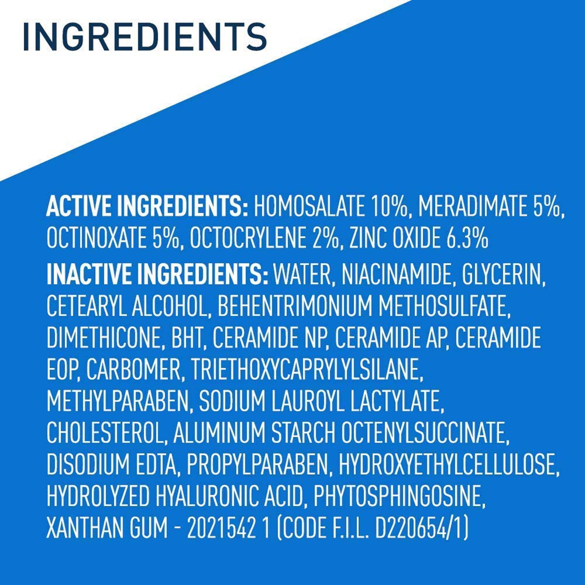 CeraVe® AM Facial Moisturizing Lotion with Sunscreen 60600053746