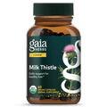Gaia Herbs Milk Thistle - Liver Supplement & Cleanse Support for Maintaining Healthy Liver Function - 120 Vegan Capsules (20-Day Supply)
